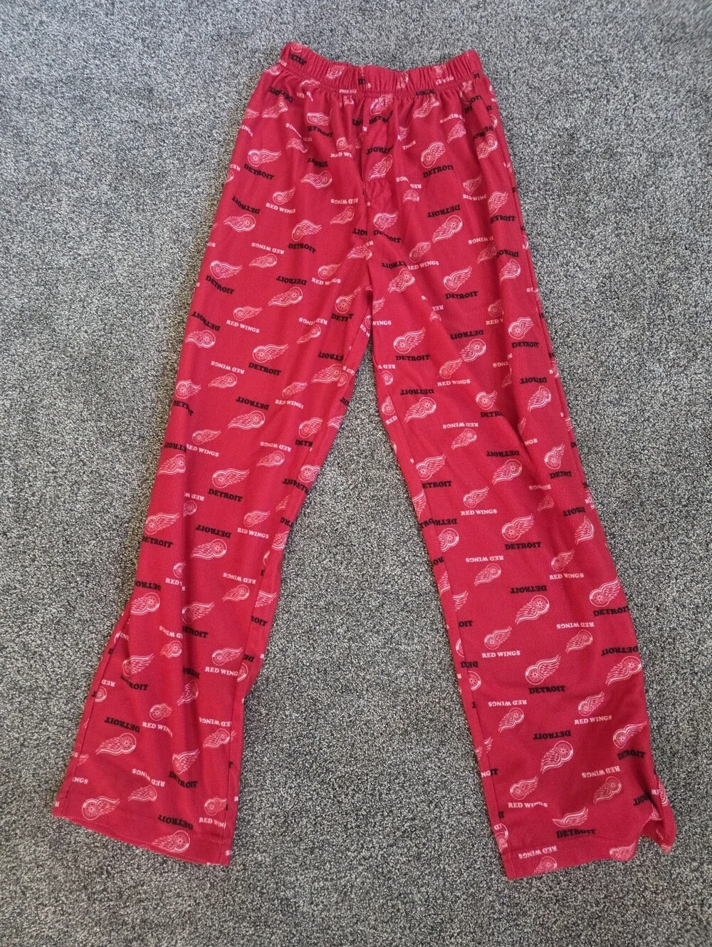 NHL Detroit Red Wings Pajama Pants - Youth 14/16